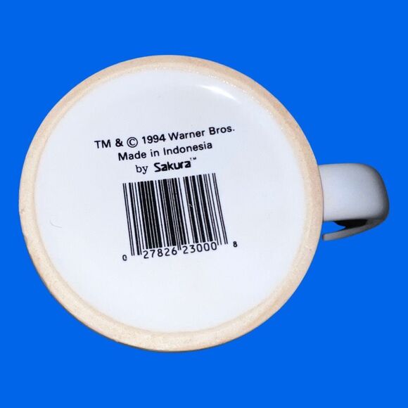 Vintage 1993 Warner Brothers Sakura Bugs Bunny Coffee Mug - Picture 6 of 6